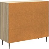  Strani šal Sonoma hrast 89 x 34,5 x 80 cm Inženirski les, (5000217677) | Shoptok.si