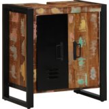 vidaXL Set namještaja za kupaonicu 4 pcs Čvrsto reciklirano drvo | shoptok.hr