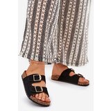 Boto Women's sandals on cork platform with golden buckles black Lisavionea | shoptok.hr