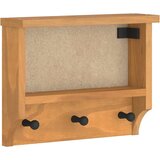  Zidna vješalica za kapute SANDNES 45x12x35 cm Masivno drvo bor | shoptok.hr