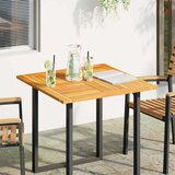 vidaXL Mizna plošča 80x80x2,2 cm kvadratna trdna bukovina | Shoptok.si