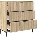  Kreveta Sonoma hrast 79,5 x 33 x 82 cm Konstruirano drvo | shoptok.hr