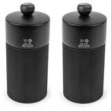 Peugeot Set mlinček za poper in sol Line Night Chic h12cm / 2 kos / aluminij, les, (5000200083) | Shoptok.si