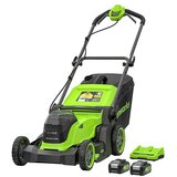 GREENWORKS Akumulatorska kosilnica GEN2 (2 bateriji, 4 Ah, Širina reza: 41 cm) | Shoptok.si