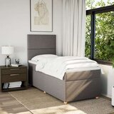 vidaXL Box spring postelja z vzmetnico taupe 80x200 cm blago, (21292058) | Shoptok.si