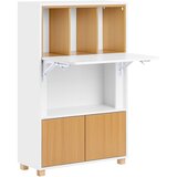 SoBuy Zložljiva pisalna miza 70x108x59 cm FWT107-WN, (22108527) | Shoptok.si