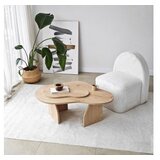 Hanah home sto za dnevnu sobu melted sapphire oak | ePonuda.com
