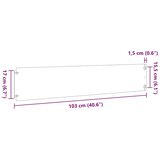 vidaXL Travnate obrobe 30 kosov 20x103 cm Pocinkano jeklo | Shoptok.si