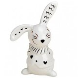  Uskršnja figura zeka sa srcima 6x10x4cm | Eponuda.com