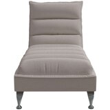  Počivaljka s jastucima smeđesiva od tkanine | shoptok.hr