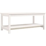  Klubska mizica bela 110x55x45 trdna borovina, (20711307) | Shoptok.si