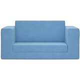  Dječji dvosjed na razvlačenje plavi mekani plišani Plava Sofa bed | shoptok.hr