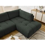 Bobochic Paris Zelena sklopiva/s prostorom za odlaganje kutna garnitura (s desnim kutom/u obliku slova "U") Fuji – | shoptok.hr