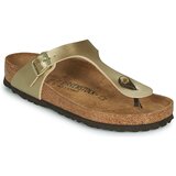 Birkenstock Japonke Gizeh Pozlačena Cene