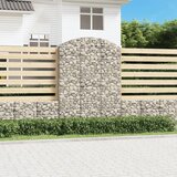 Gabionska košara s lukom 150x50x200/220 cm pocinčano željezo Cijene