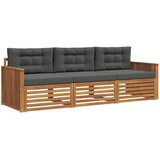  Set vanjskih sofa 3 kom. Prirodna i antracit | shoptok.hr