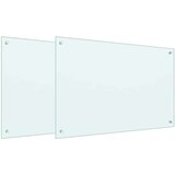  Kuhinjska zaštita 2 pcs Bijelo 90 x 60 cm | shoptok.hr