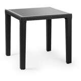 Tilia baštenski set octa sto i 4 stolice crni 80X80 | Eponuda.com