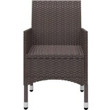  Jedilna garnitura 9-delna rjava | Shoptok.si
