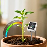  Pametni aku. 6v1 merilnik ph vrednosti tal z barvnim lcd | shoptok.hr