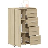  Komoda 2 kom boja hrasta sonome 60x31x84 cm konstruiranog drva Smeđa | shoptok.hr