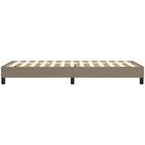  Okvir za krevet s oprugom smeđesivi 90x200cm od tkanine | shoptok.hr