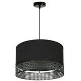  Duolla - Visilica na sajli DOUBLE RATTAN 1xE27/15W/230V prečnik 40 cm crna | Eponuda.com