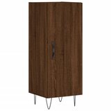  Komoda boja smeđeg hrasta 34,5 x 34 x 90 cm konstruirano drvo | shoptok.hr
