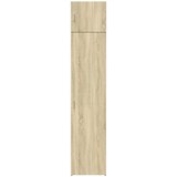  Uski ormarić za pohranu boja hrasta 45 x 42,5 x 225 cm drveni | Eponuda.com