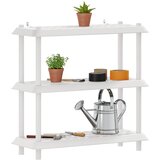  Jedinca za police 3 razina 100 x 40 x 96 cm PP Bijela | Eponuda.com