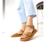  Brown sandals with a buckle strap Mirkasa | shoptok.hr
