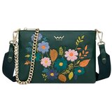 Vuch Torba Lylann Flowers Green, 16,5 x 24 cm | shoptok.hr