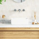  Umivaonik 40 x 30 x 13 cm keramički bijeli | shoptok.hr
