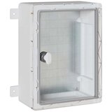 vidaXL Nadzorna omara Siva 32 x 15 x 35 cm ABS plastika, (5000243180) | Shoptok.si