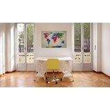  Slika - Map of the world - an explosion of colors 120x80 | shoptok.hr