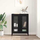  Kreveta Crni hrast 69,5 x 34 x 90 cm Obrađeno drvo i čelik | Eponuda.com