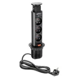 ugradni produžni kabal AE-BPW3S60-20 1,5m crni