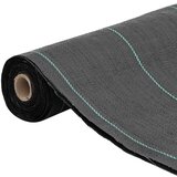 vidaXL Membrana proti plevelu črna 0,5x25 m PP | Shoptok.si