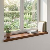  Prozorske klupice 2 kom. Tamno smeđa 80 x 30 x 2 cm | shoptok.hr