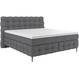 Premium Living Postelja Boxspring Scarlett, Siva, 180x200 | Shoptok.si
