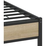 vidaXL Okvir kreveta bez madraca boja hrasta sonome 120x200 cm drveni | shoptok.hr