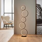 Mömax Moderna Stoječa Led-svetilka Javier, Črna, 37 W | Shoptok.si