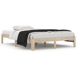 The Living Store Posteljni okvir iz trdne borovine 140x200 cm - Posteljni Okvir, (21524604) | Shoptok.si