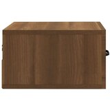  Stenska nočna omarica 2 kosa rjavi hrast 35x35x20 cm, (20734646) | Shoptok.si