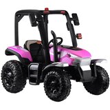 Veliki Velik traktor s prikolico 4x4 – roza | Shoptok.si