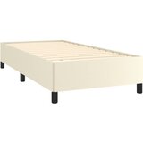  Okvir za krevet krem 90x190 cm od umjetne kože | shoptok.hr