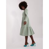 RUE PARIS Dress-RV-SK-5832.18X-Pistachio Cijene
