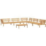  6-dijelni set vrtnih sofa od paleta od masivnog drva bagrema | shoptok.hr