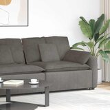  Modularni kauč s naslonom za ruke i jastucima svijetlo sivi 100 cm | Eponuda.com