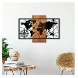WALLXPERT Zidna dekoracija Mapa svijeta 3 M, 84x57cm | Eponuda.ba